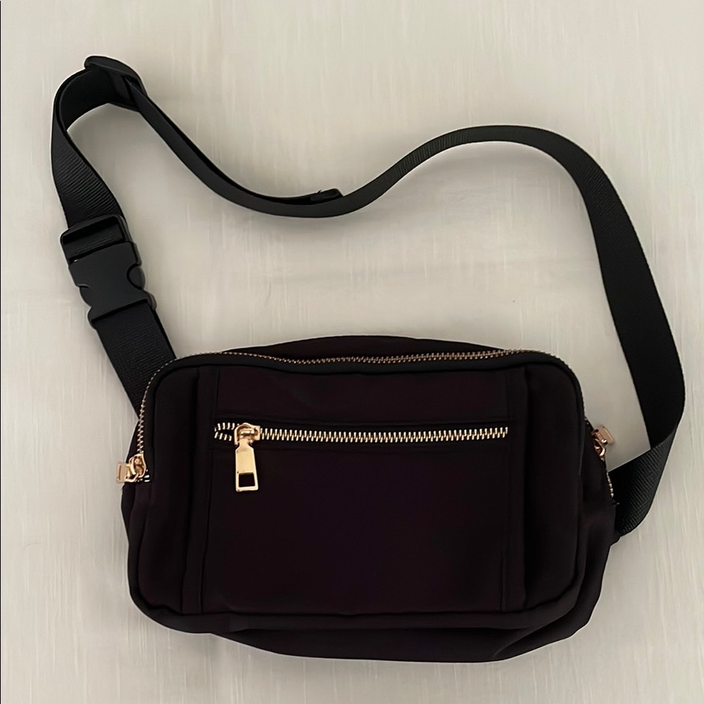 Black Crossbody/Belt Bag